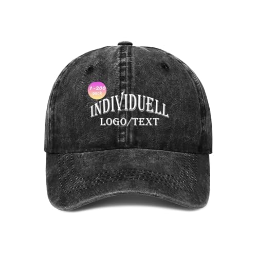 ERICAT personalisiert Cap personalisierte Basecap personalisierte Kappe personalisiertes Baseball Cap mit Foto/Logo/Text Kappe selbst gestalten Trucker Caps für Männer & Frauen in großen Mengen von ERICAT