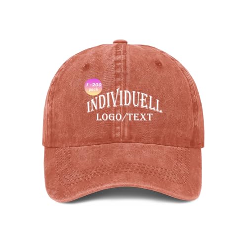 ERICAT personalisiert Cap personalisierte Basecap personalisierte Kappe personalisiertes Baseball Cap mit Foto/Logo/Text Kappe selbst gestalten Trucker Caps für Männer & Frauen in großen Mengen von ERICAT
