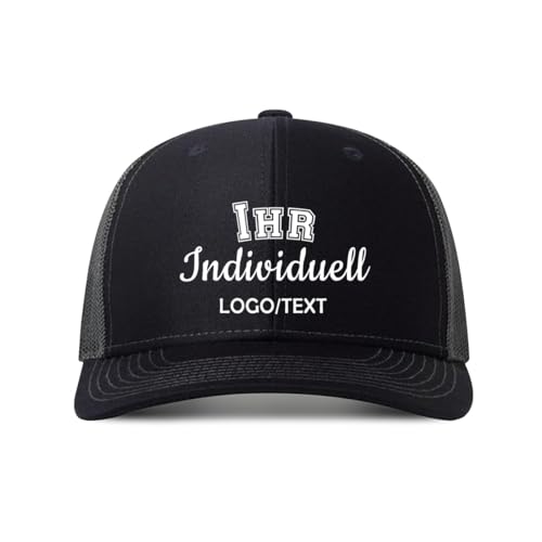ERICAT personalisiert Cap personalisierte Basecap personalisierte Kappe personalisiertes Baseball Cap mit Foto/Logo/Text Kappe selbst gestalten Trucker Caps für Männer & Frauen in großen Mengen von ERICAT