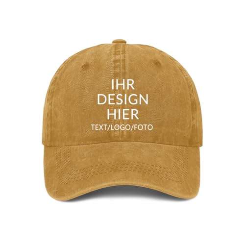 ERICAT personalisiert Cap personalisierte Basecap personalisiertes Baseball Cap mit Foto –selbst gestalten mit Ihrem Logo Kappe, Unisex-Trucker-Kappe Mesh Cap von ERICAT