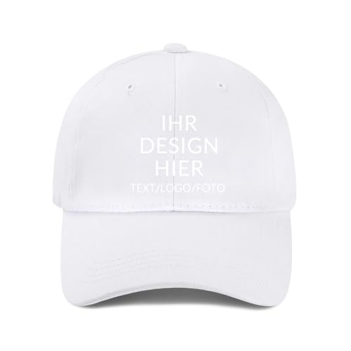 ERICAT personalisiert Cap personalisierte Basecap personalisiertes Baseball Cap mit Foto –selbst gestalten mit Ihrem Logo Kappe, Unisex-Trucker-Kappe Mesh Cap von ERICAT
