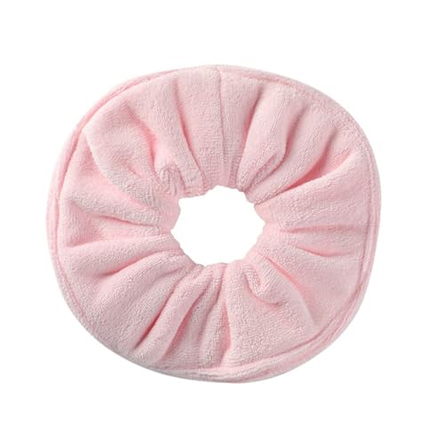 Haartrocknende Haargummis, Handtuchbrötchen, Haarseil for Frauen, saugfähige, schnelle Haarbänder (Color : Pink) von ERICAT