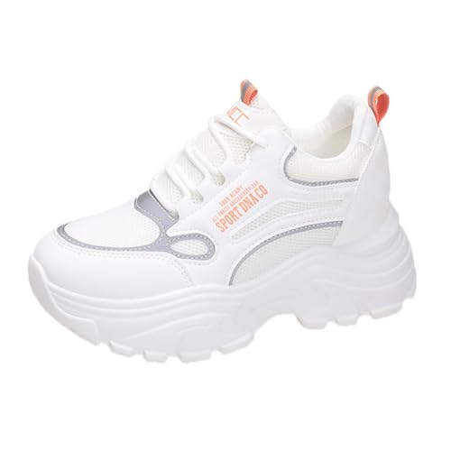 Innere Höhe erhöhen Trainer Frauen große Größe Casual Dicke Unterseite Turnschuhe Leichtgewicht Soft-Soled Laufschuhe Atmungsaktiv Komfortable Sportschuhe Innere Höhe erhöhen Trainer Frauen große Größe Casual Dicke Unterseite Turnschuhe Leichtgewicht Soft-Soled Laufschuhe Atmungsaktiv Komfortable Sportschuhe von ERICAT