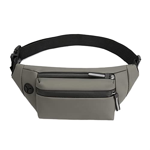 Männer wasserdichte Gürteltasche Brusttasche Männliche wasserdichte Gürteltasche Outdoor Sports Fanny Pack Männer Reise Umhängetaschen (Color : Champagne) von ERICAT