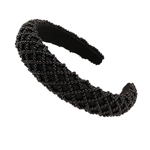 Schwammperlen-Haarband for Damen, breiter Kopfschmuck, Geschenkzubehör (Color : C6) von ERICAT