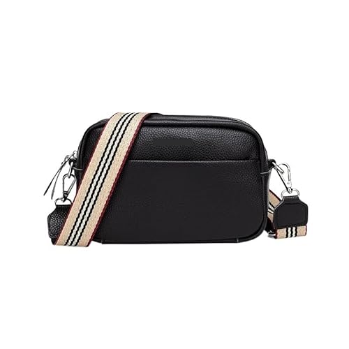 Umhängetaschen for Damen Handtaschen Luxus Designer sollte Tasche Messager Handy Einstecktuch Tasche (Color : Black) von ERICAT