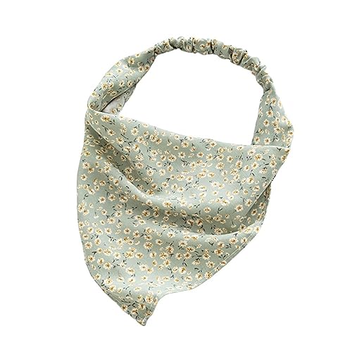 Vintage Print Strand Bandana Haar Schal Elastische Stirnbänder for Frauen Mädchen Haar Zubehör (Color : 4) von ERICAT