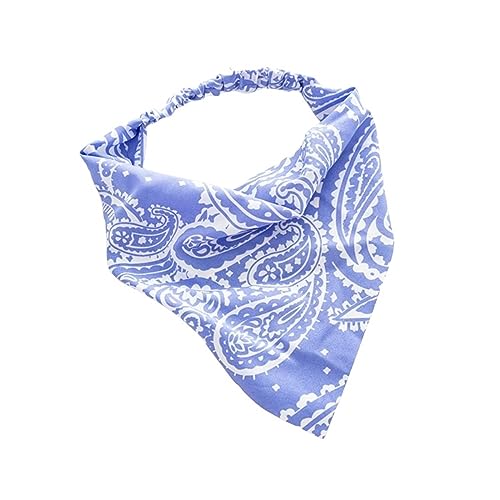 Vintage Print Strand Bandana Haar Schal Elastische Stirnbänder for Frauen Mädchen Haar Zubehör (Color : C11) von ERICAT