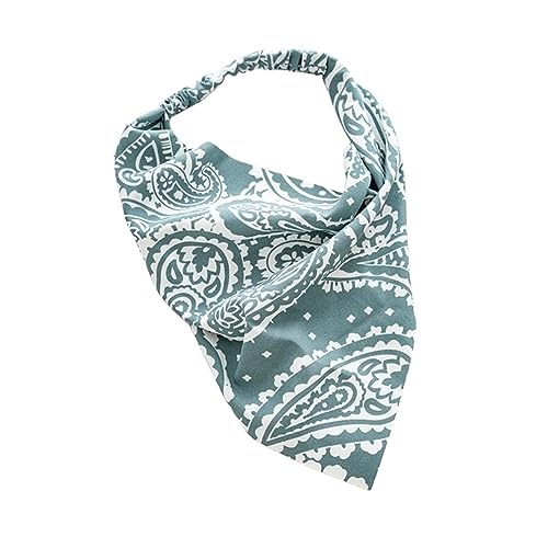 Vintage Print Strand Bandana Haar Schal Elastische Stirnbänder for Frauen Mädchen Haar Zubehör (Color : C14) von ERICAT