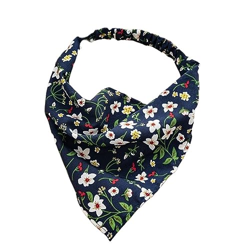 Vintage Print Strand Bandana Haar Schal Elastische Stirnbänder for Frauen Mädchen Haar Zubehör (Color : C8) von ERICAT