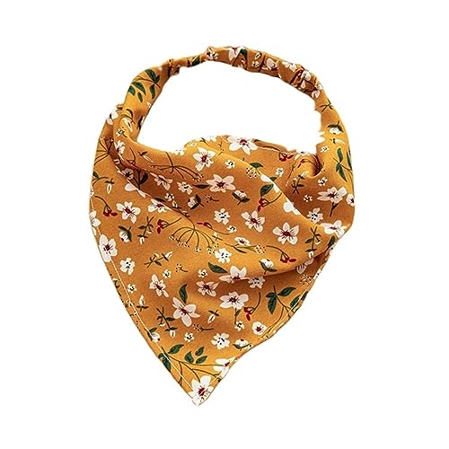 Vintage Print Strand Bandana Haar Schal Elastische Stirnbänder for Frauen Mädchen Haar Zubehör (Color : C9) von ERICAT