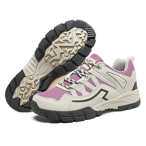 Wanderschuhe Frauen Outdoor-Reiseschuhe Leichte rutschfeste Sportschuhe Atmungsaktive Paar Schock Absorption Wanderschuhe von ERICAT