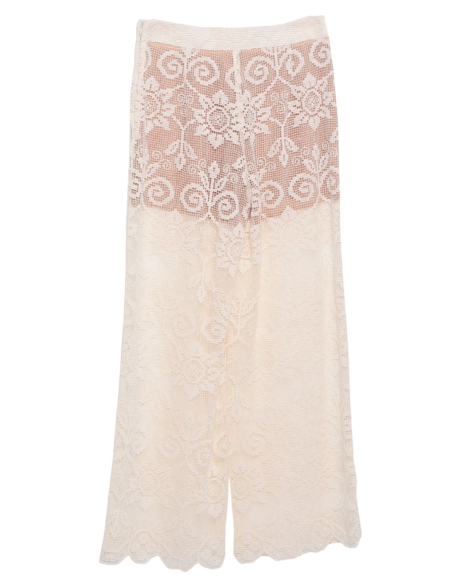 ERIKA CAVALLINI Hose Damen Elfenbein ERIKA CAVALLINI Hose Damen Elfenbein von ERIKA CAVALLINI