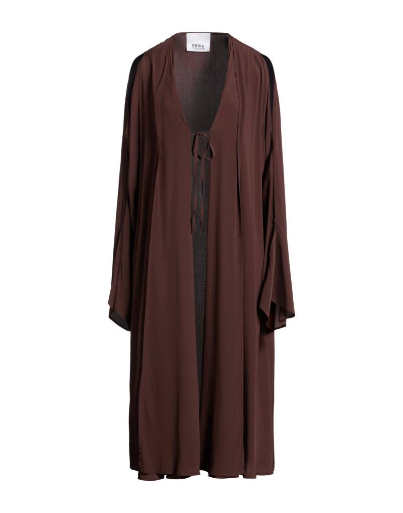 ERIKA CAVALLINI Jacke, Mantel & Trenchcoat Damen Schokobraun von ERIKA CAVALLINI