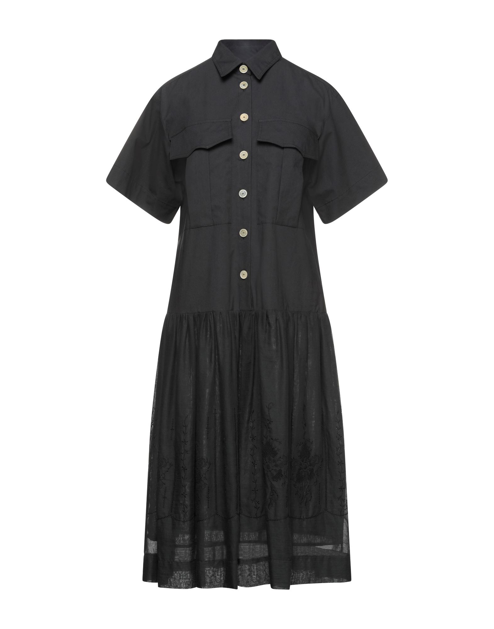 ERIKA CAVALLINI Midi-kleid Damen Schwarz von ERIKA CAVALLINI