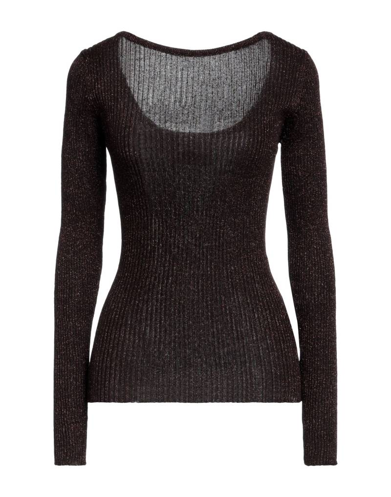 ERIKA CAVALLINI Pullover Damen Dunkelbraun von ERIKA CAVALLINI