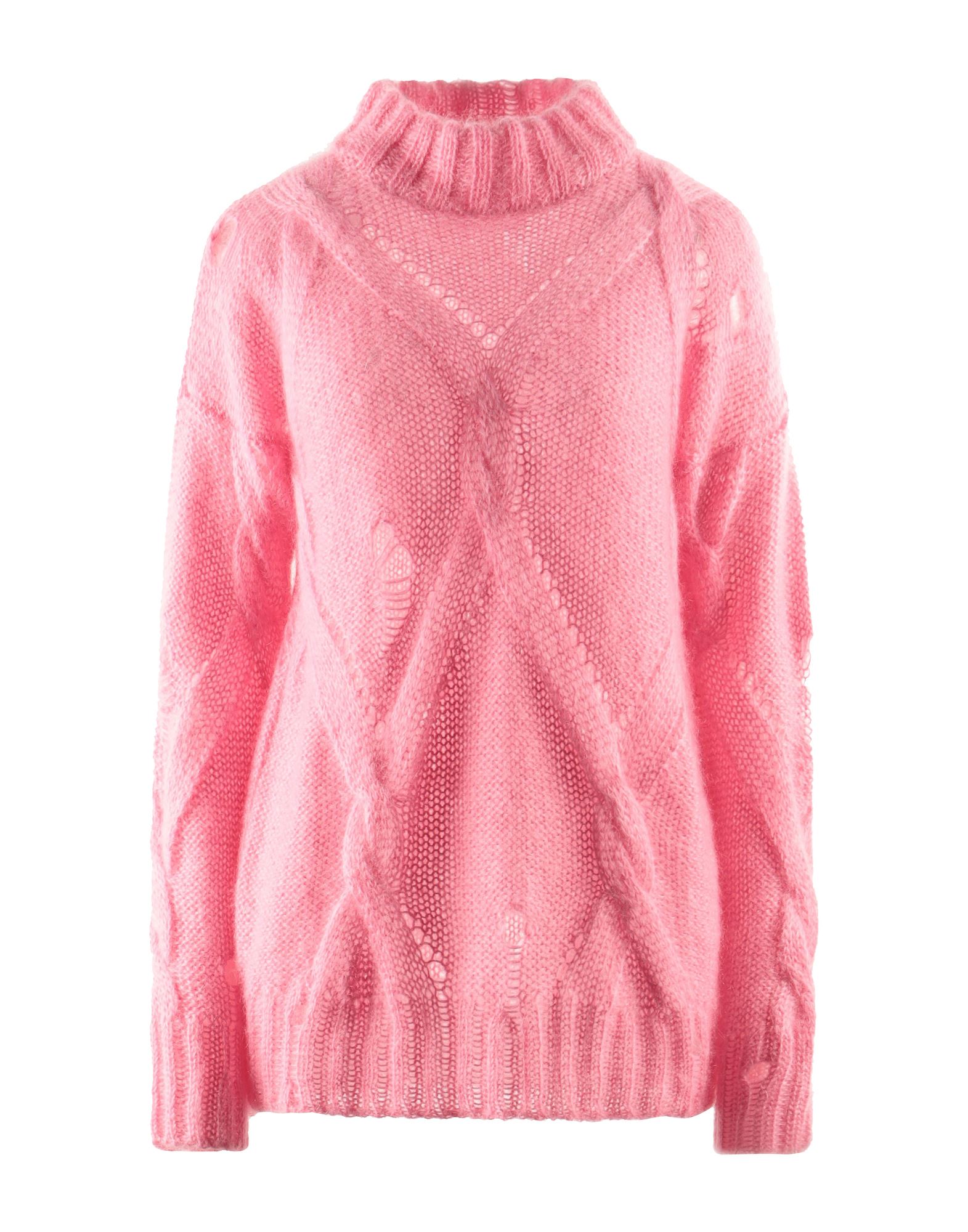 ERIKA CAVALLINI Rollkragenpullover Damen Rosa von ERIKA CAVALLINI