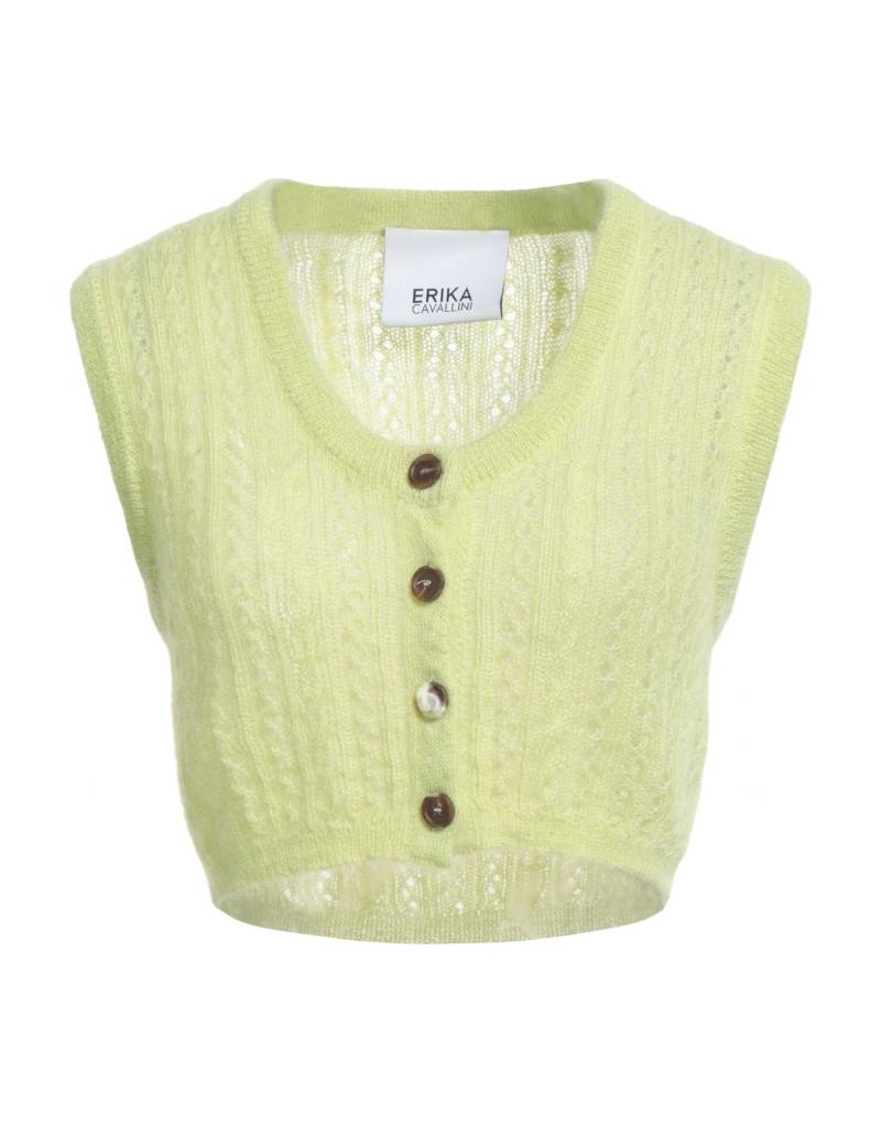 ERIKA CAVALLINI Strickjacke Damen Limettengrün von ERIKA CAVALLINI