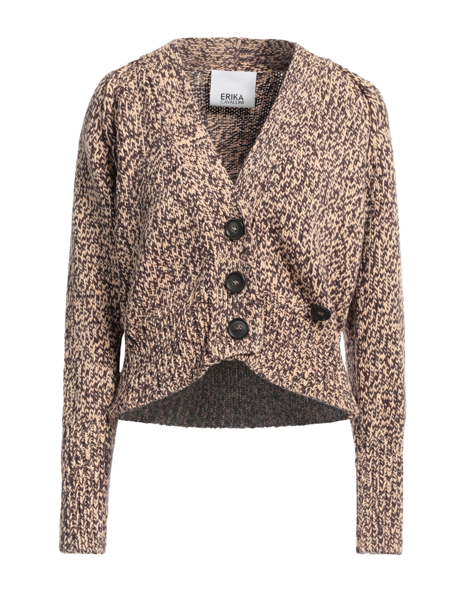 ERIKA CAVALLINI Strickjacke Damen Sand von ERIKA CAVALLINI