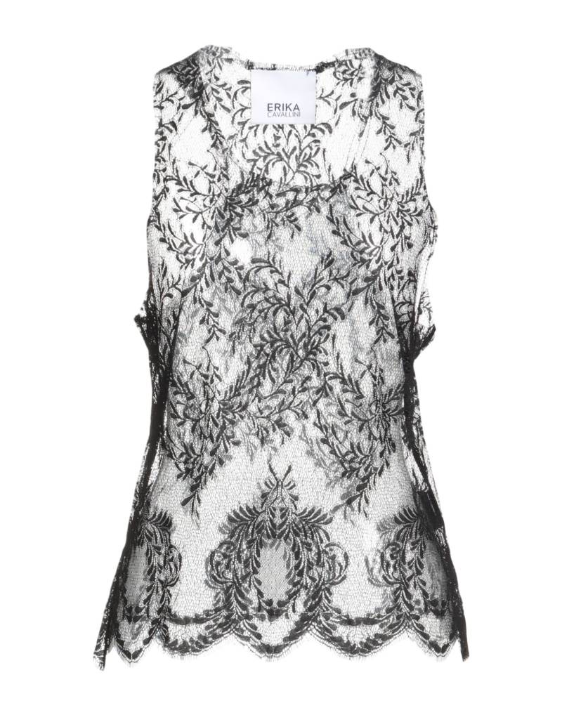 ERIKA CAVALLINI Top Damen Schwarz von ERIKA CAVALLINI