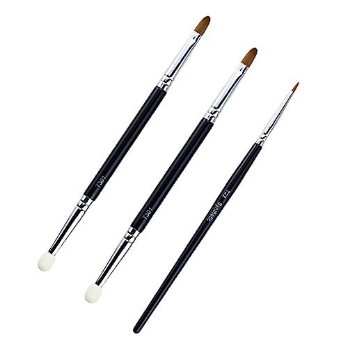 ERINGOGO 1satz Eyeliner Concealer Pinsel Teiliges Mit Doppelkopf-schwamm Und Feinem Concealer-pinsel Für Abdeckung Von Augenringen Und Makeln von ERINGOGO