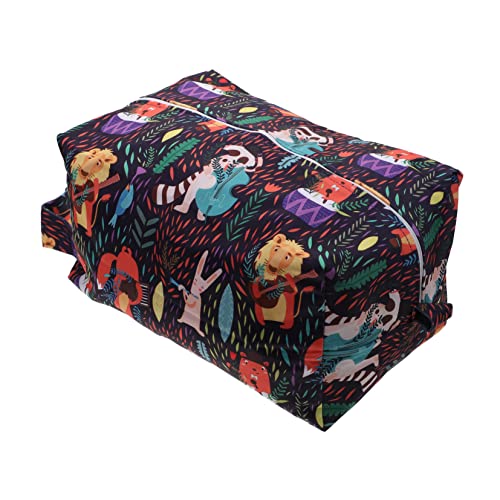 ERINGOGO 1 Stück Windelspeicherbeutel undurchlässig Tuch nasse trockene Windeltasche Windeln hängende nasse Säcke Ändern Taschen für Wickeltaschen Wickeltasche aus Stoff wasserdicht Marine von ERINGOGO