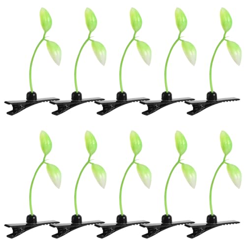 ERINGOGO Haarspangen Set Mädchen Haarnadel Bean Haarspange Gras Haarspange Frauen Haarnadel Kopfbedeckung Accessoire von ERINGOGO