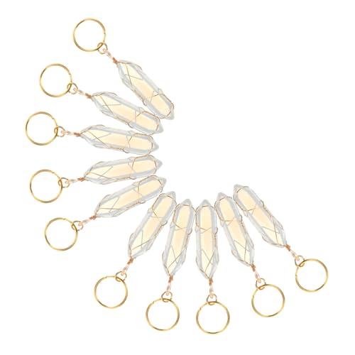 ERINGOGO 10stücke Dekorative Dreadlock-haar-accessoires Diy-kristall-haarmanschetten Ring-charms Für Zopf-ornamente Haarschmuck Für Frauen Haarperlen Für Frauen von ERINGOGO