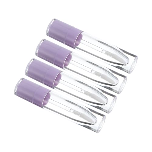 ERINGOGO 10 Stück Teiliges Leere Lippenbalsam Behälter Auslaufsichere Lippenpflegestift Tuben Transparente Lipgloss Döschen Vielseitig für DIY Lippenstift Eyeliner Wimpern von ERINGOGO