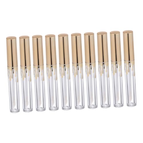 ERINGOGO 10stücke Transparente Leere Lippenstift Rohre Leere Lip Balm Behälter Aus Hochwertigem Material Für Lippenstift Lippenbalsam Aufbewahrung von ERINGOGO