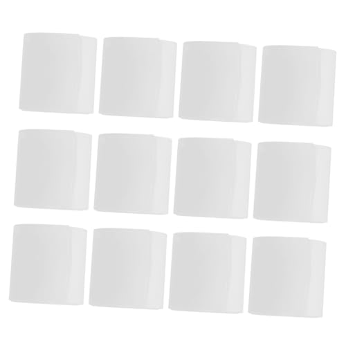 ERINGOGO 12 Stück Teiliges DIY Slap Armband Weiß zum Bemalen Graffiti Slap Wristbands Schnapparmband für Kindergeburtstag Party Schulanfänger und Kreative Bastelprojekte von ERINGOGO