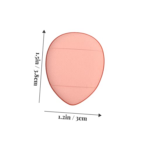ERINGOGO 12 Stück Teiliges Mini Makeup Schwämme Praktische Weiche Puderquasten mit Fingerhalterung zum Verblenden von Foundation und Concealer für Frauen und Mädchen Farblich Gemischt von ERINGOGO