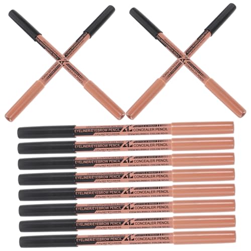 ERINGOGO 12stücke Dual-enden Augenbrauenstifte Make-up Bleistifte Concealer Bleistift Damen Kosmetikstifte von ERINGOGO