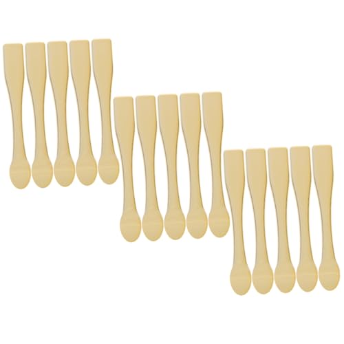 ERINGOGO 15 Stück Teiliges Makeup Spachtel aus Robustem Abs Kunststoff Wiederverwendbare Kosmetik Löffel für Cremes Lotionen und Masken Praktische Gesichtspflege Spatel in Elegantem von ERINGOGO