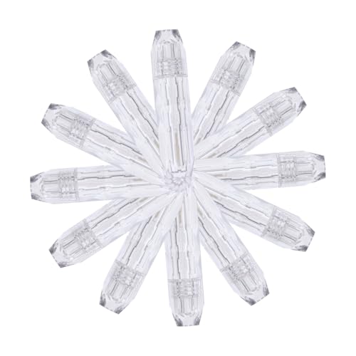 ERINGOGO 15 Stück Teiliges Transparenter Lippenpflegestift Behälter Diamantförmige Leere Lipgloss Tuben zum Befüllen DIY Kosmetik Verpackung für Frauen und Mädchen von ERINGOGO
