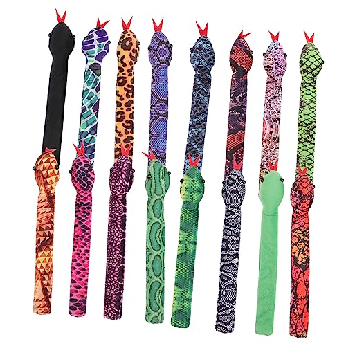 ERINGOGO 16stücke Junge Mädchen Slap Armbänder Schlange Form Modellierung Slap Bands Junge Mädchen Handgelenk Spielzeug von ERINGOGO