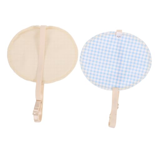ERINGOGO Achselschweißschutz für Damen 1 Paar Waschbare Schweißpads Atmungsaktive Achselpads Saugfähiges Zubehör für T-Shirts für Sport und Reisen von ERINGOGO