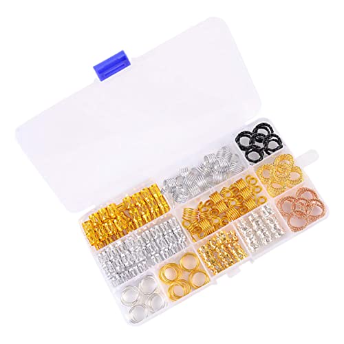 ERINGOGO 1satz Dreadlocks Haarschmuck Zubehör Einstellbare Haarringe Für Zöpfe Schmuck Für Festivals Partys Und Street Photography Design von ERINGOGO