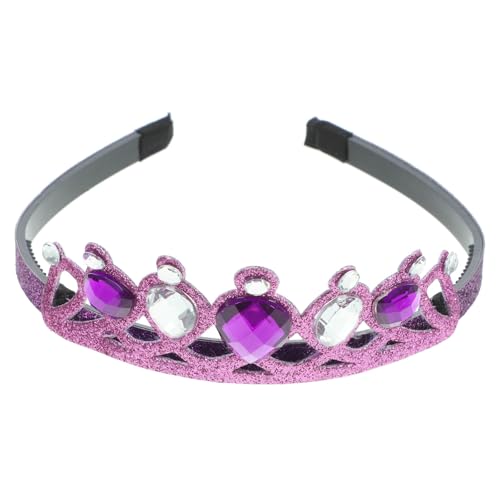 ERINGOGO 1stück Rhinestone Inlaid Mädchen Kronen Haarreif Für Cosplay Leichtes Und Elegantes Kopfschmuck Für Junge Mädchen Für Partys Und Veranstaltungen von ERINGOGO