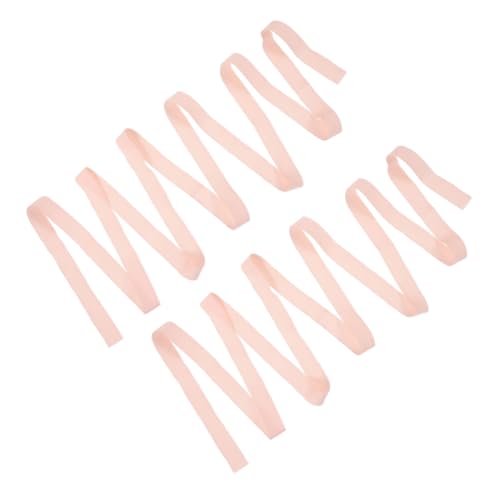 ERINGOGO 2 Stück Ballettschuhbänder Canvas Satin Bänder für Damen und Mädchen Weiche Langlebige Spitzenschuhbänder für Ballett Tanz und Bühnenauftritte Passend für Pointe Schuhe von ERINGOGO