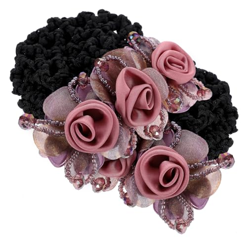 ERINGOGO 2 Stück Blumen Haarnetz mit Haarklammer Stabiles Haarnetz für Dutt und Stoffmaterial Rutschfest Passend für Dickes und Dünnes Haar Eleganter Haarschmuck für Frauen und Mädchen ERINGOGO 2 Stück Blumen Haarnetz mit Haarklammer Stabiles Haarnetz für Dutt und Stoffmaterial Rutschfest Passend für Dickes und Dünnes Haar Eleganter Haarschmuck für Frauen und Mädchen von ERINGOGO
