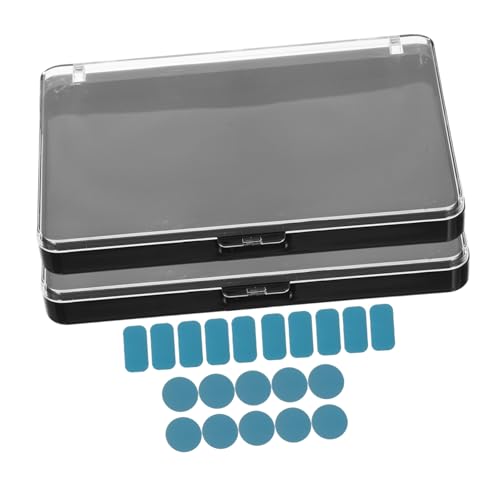 ERINGOGO 2stücke Leere Make-up-palette Mit Transparentem Deckel Vielseitige Aufbewahrungsbox Für Lidschatten Und Reisen Robuste von ERINGOGO