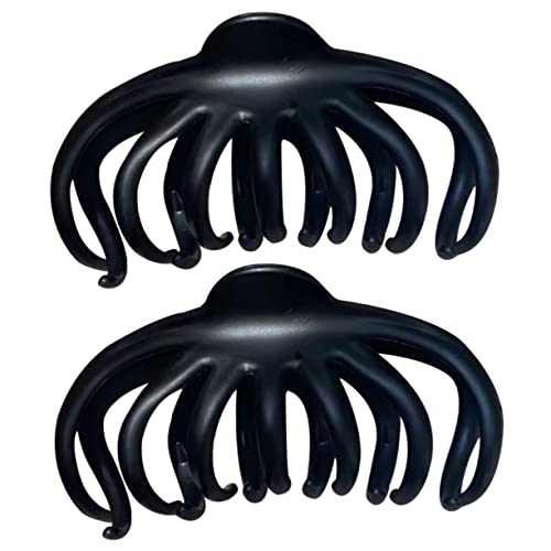 ERINGOGO 2 Stück Retro Haarklammern für Damen Schildpatt Haarclips für Mittellanges und Dickes Haar zum Stylen Frisieren für Verschiedene Anlässe von ERINGOGO