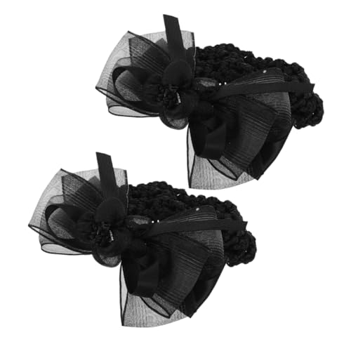 ERINGOGO 2 Stück Satin Haarnetz mit Schleife Verstellbarer Haarnetz Snood für Damen Langlebiger Haarschmuck für Bank Restaurantpersonal Eleganter Haarklammer mit Schleifen design ERINGOGO 2 Stück Satin Haarnetz mit Schleife Verstellbarer Haarnetz Snood für Damen Langlebiger Haarschmuck für Bank Restaurantpersonal Eleganter Haarklammer mit Schleifen design von ERINGOGO
