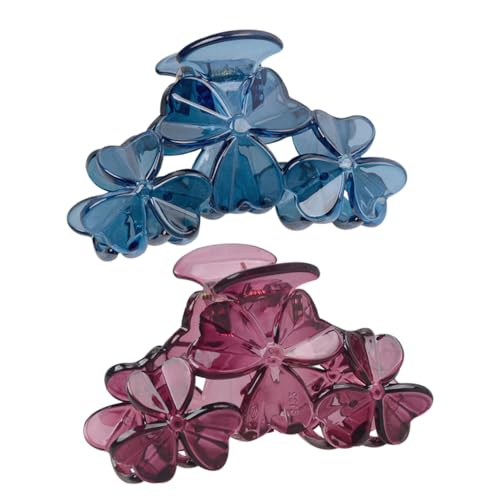 ERINGOGO 2 Stück Teiliges Resin Haarklammer Dekorative Dreiblättrige Haarklammern Modische Haarspangen für Frauen Langlebiges Harzmaterial Vielseitig für Alltag und Styling ERINGOGO 2 Stück Teiliges Resin Haarklammer Dekorative Dreiblättrige Haarklammern Modische Haarspangen für Frauen Langlebiges Harzmaterial Vielseitig für Alltag und Styling von ERINGOGO