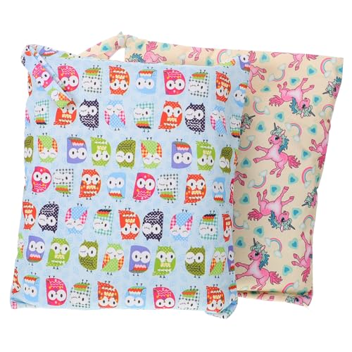 ERINGOGO 2 Stück Wickeltasche zur Aufbewahrung Gym Bags Fitness Bag Kosmetiktasche Picknickbeutel babywip Mutterschaft Fitnessstudio Windelbehälter Aufbewahrungstasche für Wäsche Polyester von ERINGOGO