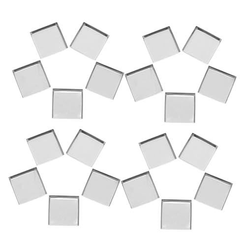 ERINGOGO 20 Stück Leere Quadratische Metall-pans Nachfüllbare Eisen-make-up-pfännchen für Lidschatten DIY Kosmetikpalette Kompatibel mit Magnetischen Organizer-paletten Reisefreundlich und von ERINGOGO