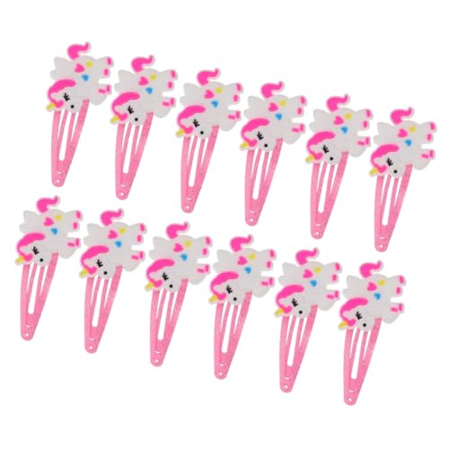 ERINGOGO 20 Stück Teiliges Einhorn Haarspangen Set für Mädchen Leichte Farbintensive Haarklammern Niedliche Haarclips Langlebig Vielseitig Einsetzbar für Unterschiedliche Frisuren von ERINGOGO