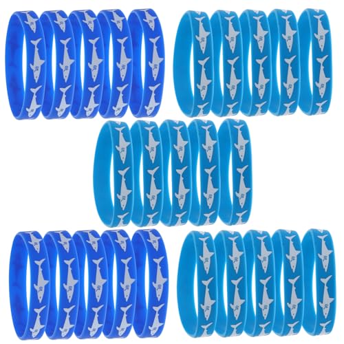 ERINGOGO 25 Stück Shark Silikonarmbänder mit Bunten Mustern Spaßige Partyarmbänder für Erwachsene für Festlichkeiten und Themenpartys Zufällige Farbe Zufällige Farbe ERINGOGO 25 Stück Shark Silikonarmbänder mit Bunten Mustern Spaßige Partyarmbänder für Erwachsene für Festlichkeiten und Themenpartys Zufällige Farbe Zufällige Farbe von ERINGOGO