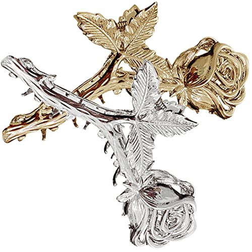 ERINGOGO 2stücke Rosen Haarklammern Aus Elegante Blumen Haaraccessoires Für Frauen Und Mädchen Für Hochzeiten Partys Und Täglichen Gebrauch von ERINGOGO